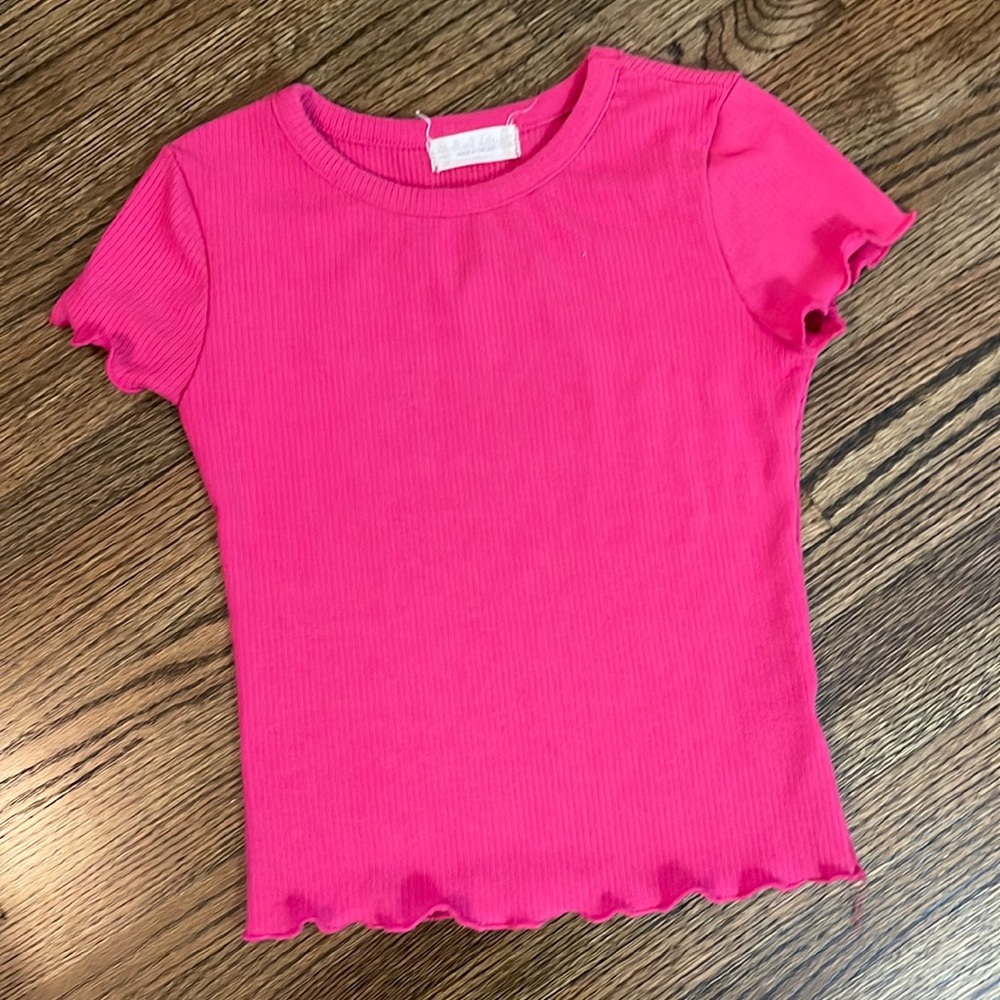 Altar’d State Hot Pink T-Shirt